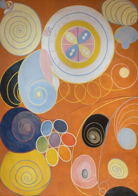 Hilma af Klint, The Ten Largest, No. 3, Youth