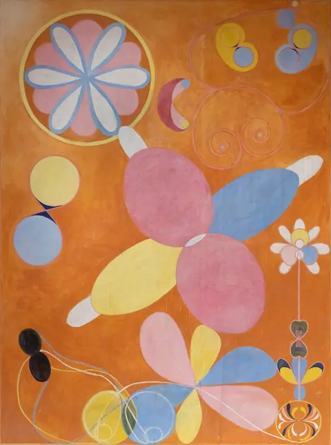 Hilma af Klint, The Ten Largest, No. 4, Youth