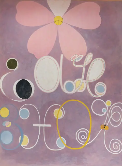 Hilma af Klint, The Ten Largest, No. 5, Adulthood