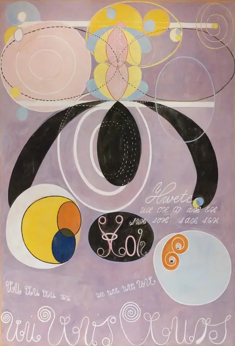 Hilma af Klint, The Ten Largest, No. 6, Adulthood