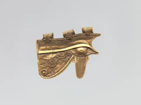 Ancient Egypt, Wedjat (Eye of Horus) amulet